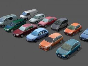 auto Modello 3D