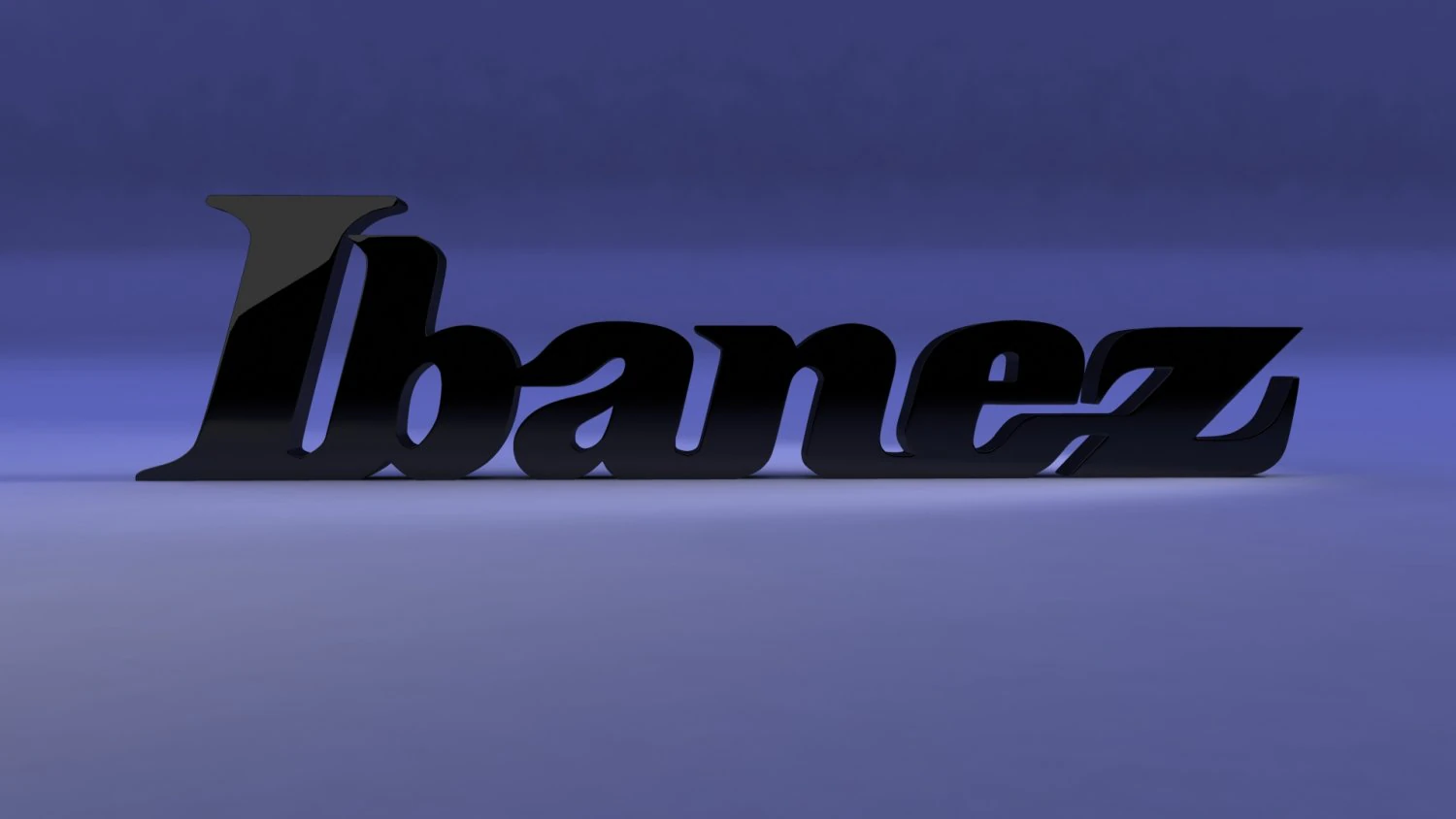 ibanez logo 3D Model .c4d .max .obj .3ds .fbx .stl .blend 