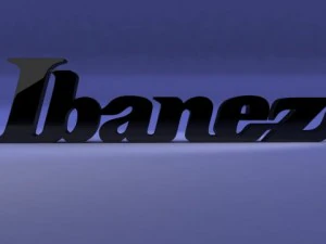 logo ibanez Modello 3D