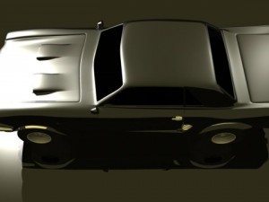 mustang 1965 3D-Modell