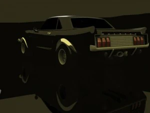 mustang 1965 3D Model