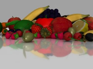 frutta Modello 3D