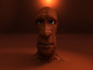 old man face 3D Model