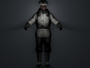russian officer 3D Model