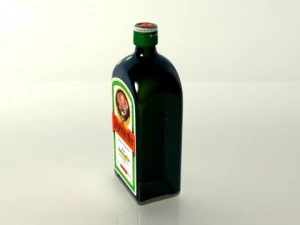 jaegermeister bottle 3D Model