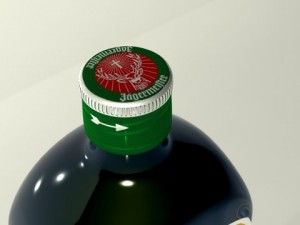 jaegermeister bottle Model 3D