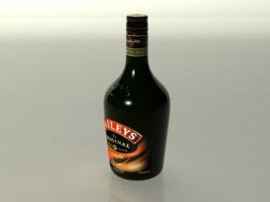 bailey bottle 3D मॉडल