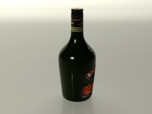 bailey bottle 3D मॉडल