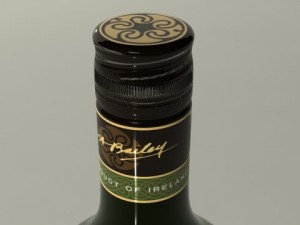bailey bottle 3D मॉडल