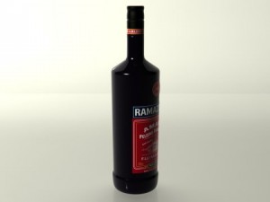 ramazzotti bottle Model 3D