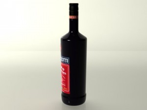 ramazzotti bottle Model 3D