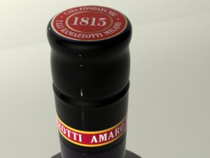 ramazzotti bottle Model 3D