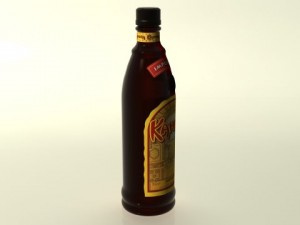 kahlua bottle 3D Model