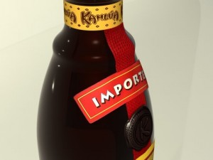 kahlua bottle 3D Model