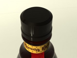 kahlua bottle 3D Model