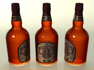 chivas regal bottle 3D Model