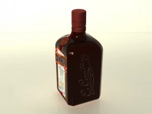 cointreau bottle 3D Model