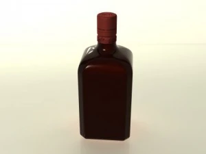 cointreau bottle 3D Model