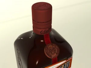 cointreau bottle 3D Model