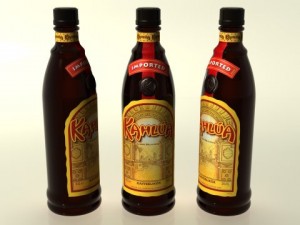 alcohol bottles collection Modelo 3D