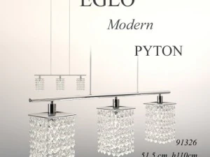 lampu plafon eglo koleksi modern model python Model 3D