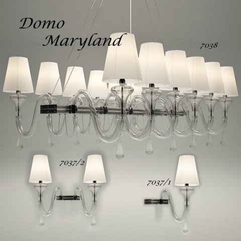 ceiling light domo maryland 7038 Model 3D .c4d .max .obj .3ds .fbx .stl .blend 