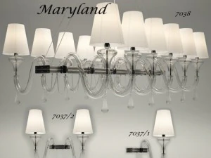 吸顶灯 多莫马里兰 7038 3D 模型