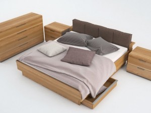 set bedroom loddenkemper maximum nature 3D-Modell