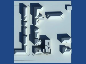 역사적인 건물 3D 모델