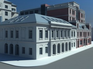 historical buildings 3Dモデル