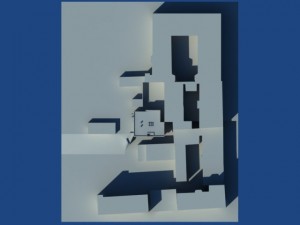 twostoreyed office building 3D Model