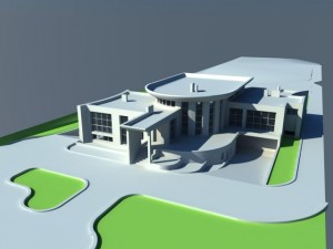 onestory house Modèle 3D