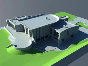 onestory house 3D Model