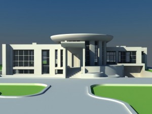 onestory house Modèle 3D
