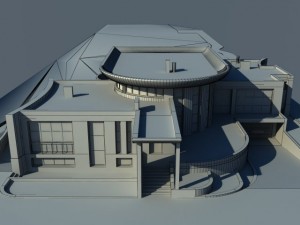 onestory house Modèle 3D