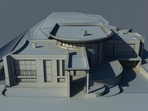 onestory house 3D Model