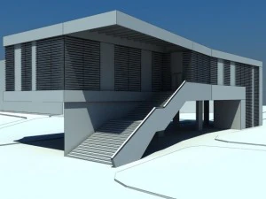 art gallery museum 3D Model