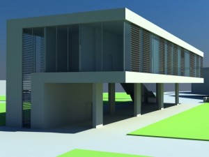 art gallery museum 3D Модель