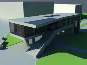 art gallery museum 3D Модель