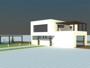 modern house 3D Model