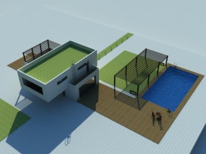 modern house 3D Model