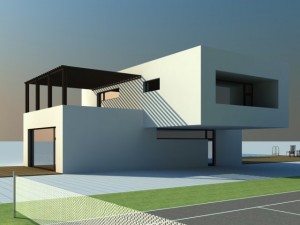 modern house 3D Model