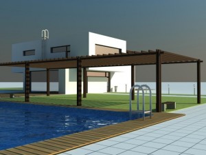 modern house 3D Model