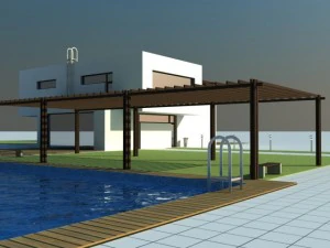 modern house 3D Model
