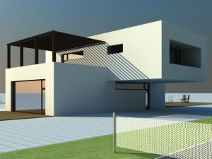 modern house 3D Model