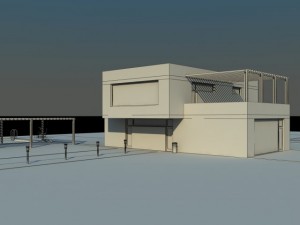 modern house 3D Model