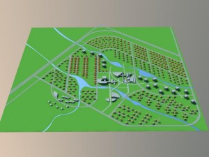 town 3D 模型
