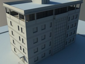 office building 3D Модель