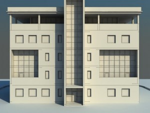 office building 3D Модель
