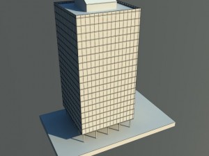 office building Modèle 3D